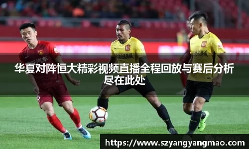 华夏对阵恒大精彩视频直播全程回放与赛后分析尽在此处